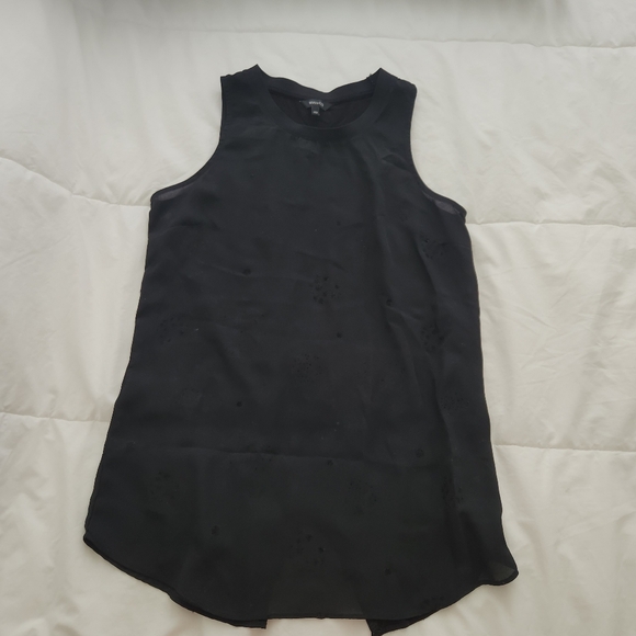 RW&CO Black Sleeveless Blouse Size M - Picture 3 of 9